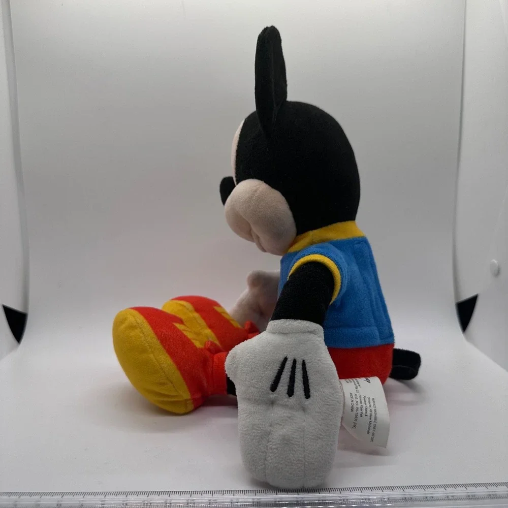Disney Mickey‎ Mouse Plush Toy  Blue Shirt Stuffed Animal 13in